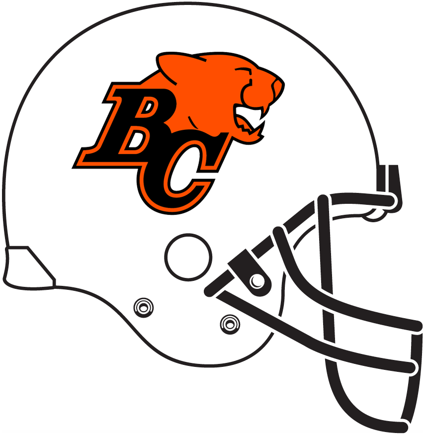 BC Lions 2005-2010 Helmet Logo iron on paper